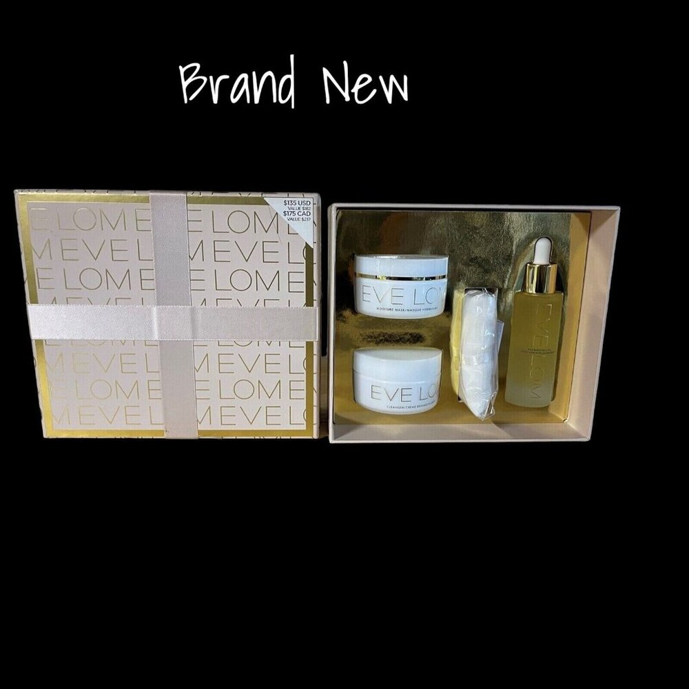 Eve Lom Radiance Cleanser & Moisture Mask Gift Set - Skincare Set New In Box